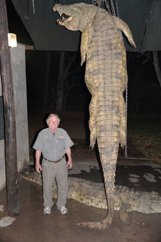 Bill Jones during field work in Africa
